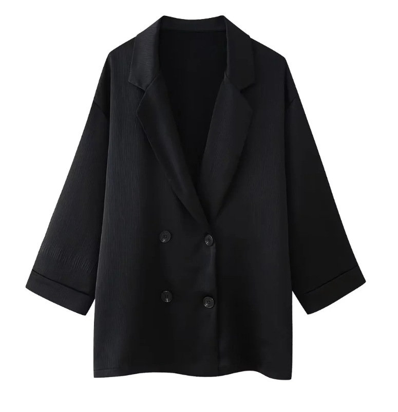 Blazer & Casual Broekenpak met Ruches