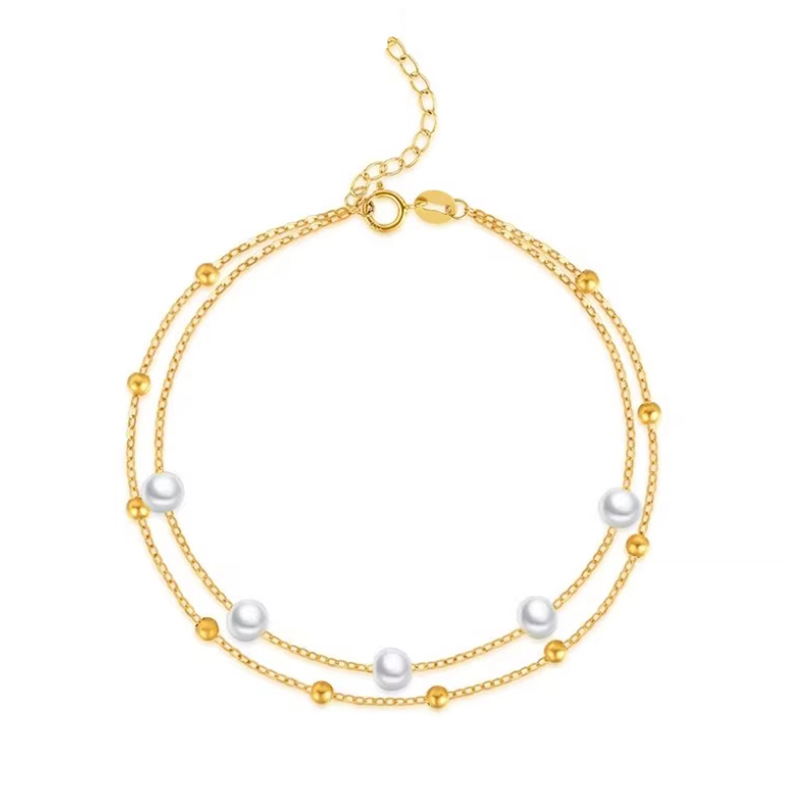 Dubbele Laag Parel Armband – Elegant & Tijdloos