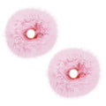 Pompom Scrunchies Set – Fluffy Haarelastieken