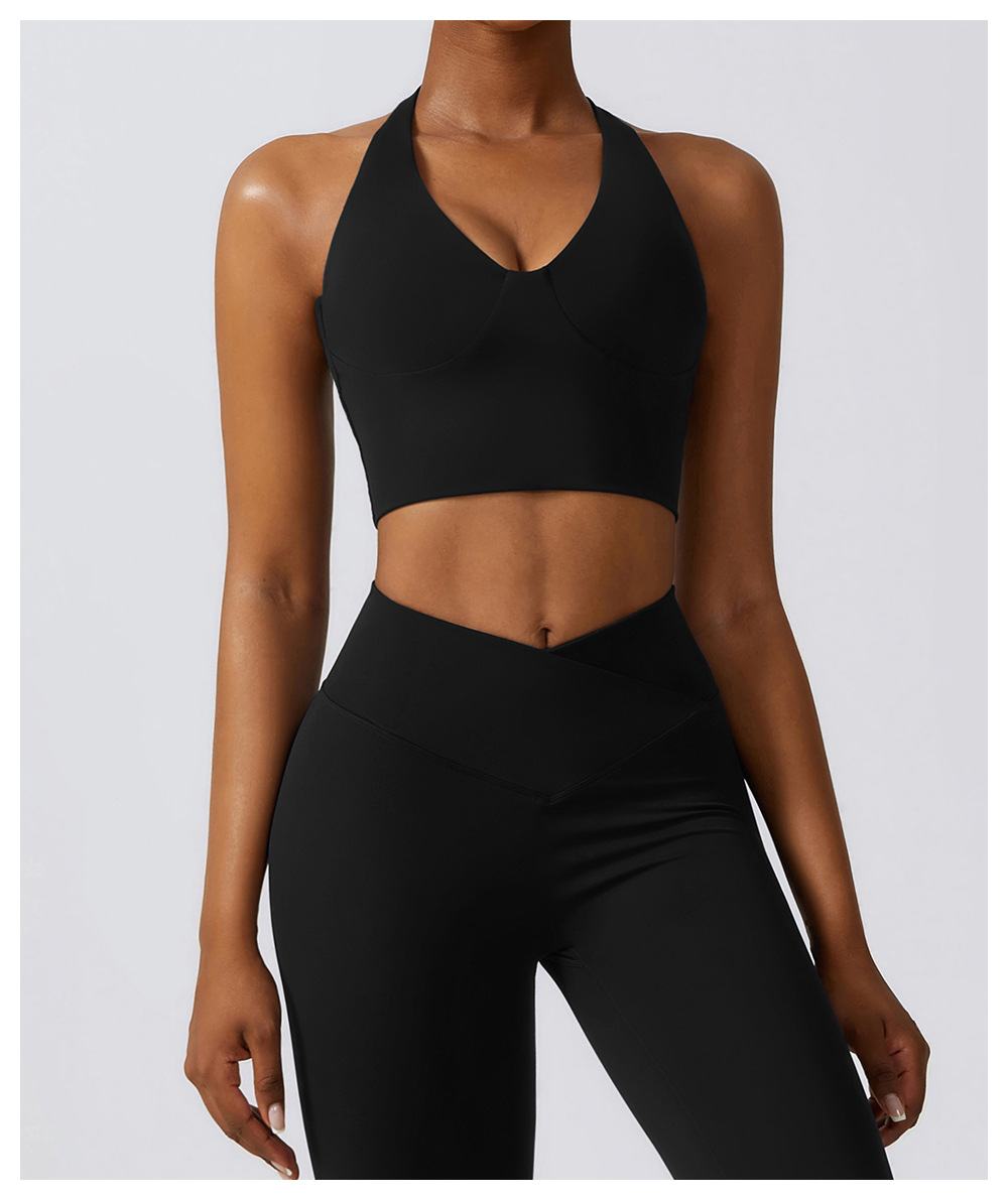 Sportbeha – Crossback met Schokdemping