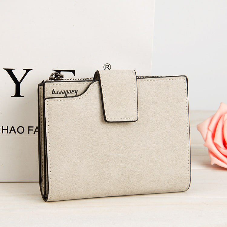 Retro Stijl Dames Portemonnee – Elegant PU Leer