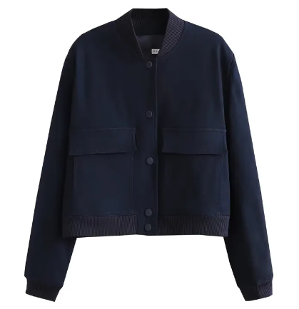 Casual Bomber Jacket – Luchtig & Stijlvol