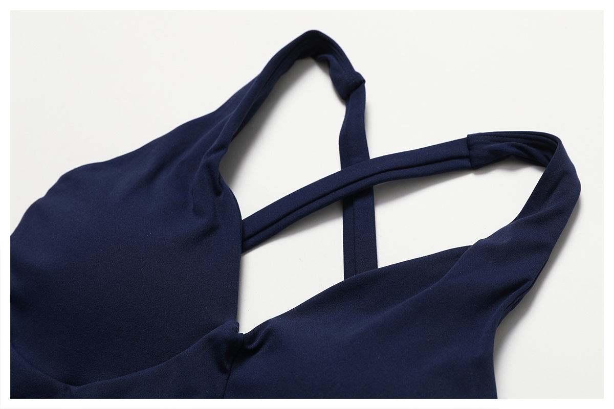 Sportbeha – Crossback met Schokdemping