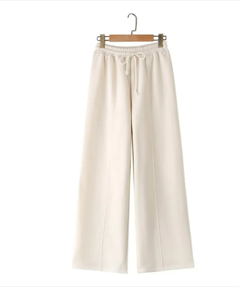 Flanellen Broekenpak – Bomber Jacket & High Waist Broek