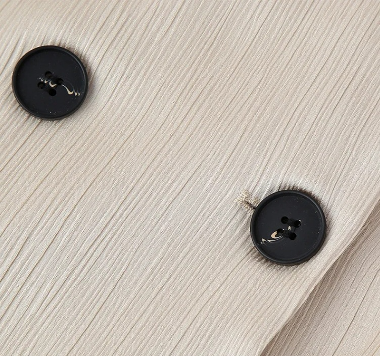 Blazer & Casual Broekenpak met Ruches