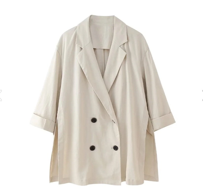 Blazer & Casual Broekenpak met Ruches