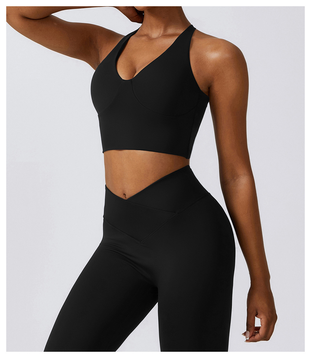 Sportbeha – Crossback met Schokdemping