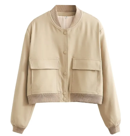Casual Bomber Jacket – Luchtig & Stijlvol